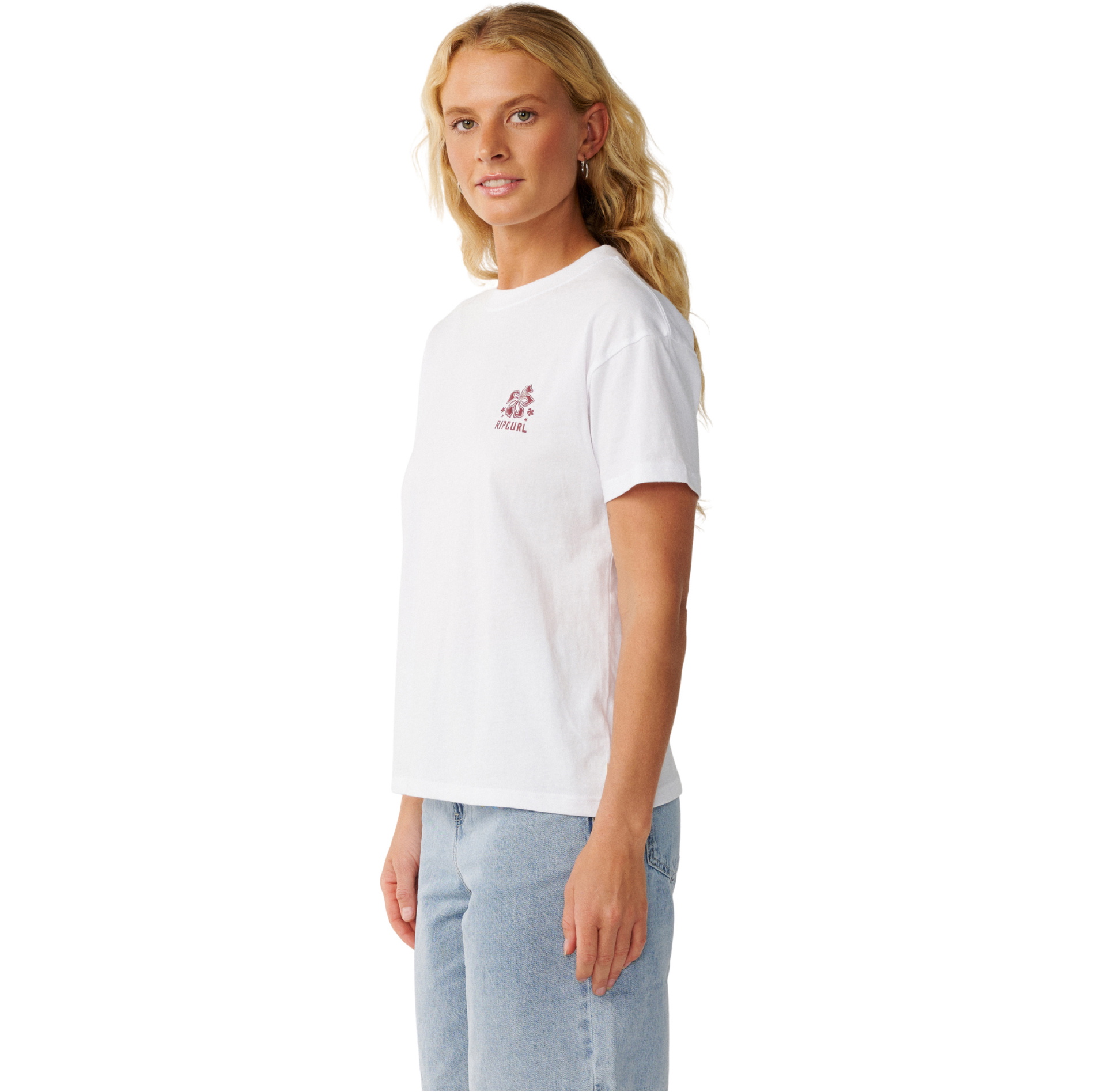 2026 Rip Curl Frauen Surf Puff Party Pack Relaxed T-Shirt 0O5WTE - White Wird Zu 
2026 Rip Curl Frauen Surf-Puff-Party-Paket Entspanntes T-Shirt 0O5WTE - White